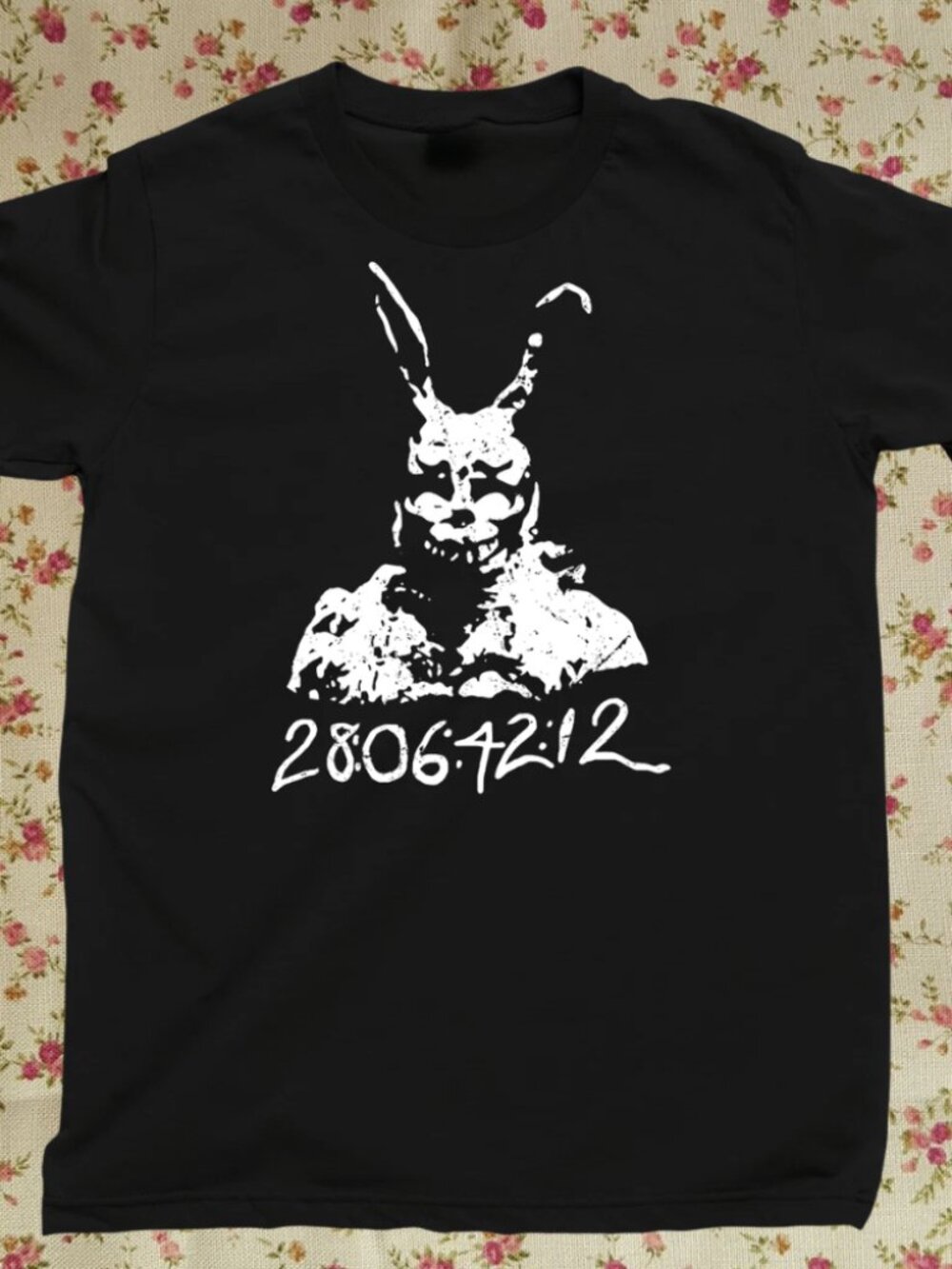 Donnie Darko T Shirt 28 06 42 12 Frank Bunny Rabbit Suit Time Travel Movie Tee